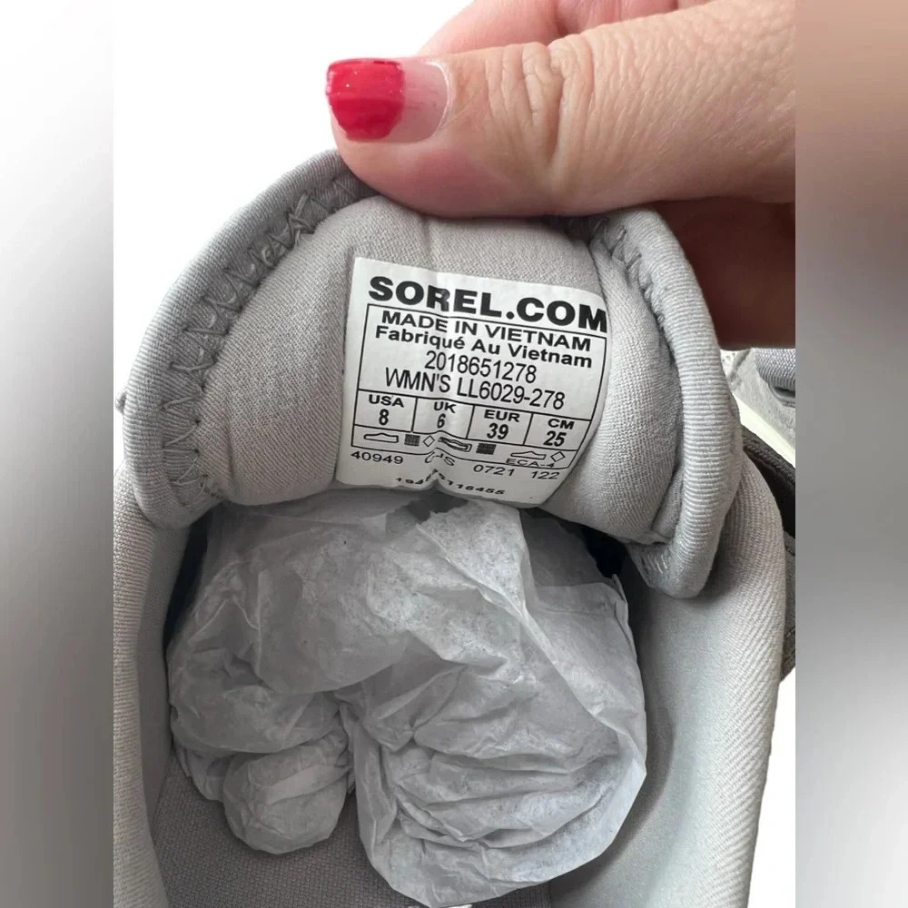 Sorel Women’s Explorer Blitz Stride Leash Sneakers in size 8 - Picture 6 of 7